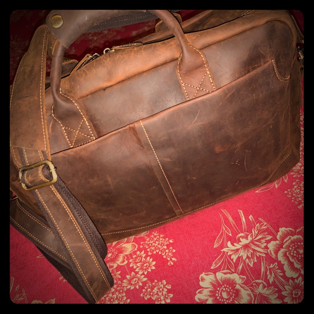 Leather Briefcase Softbody